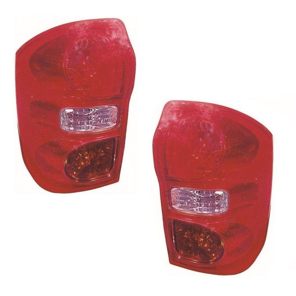 For Toyota RAV-4 Mk2 ATV / SUV 2004-2/2006 Rear Tail Lights Lamps Pair OS NS