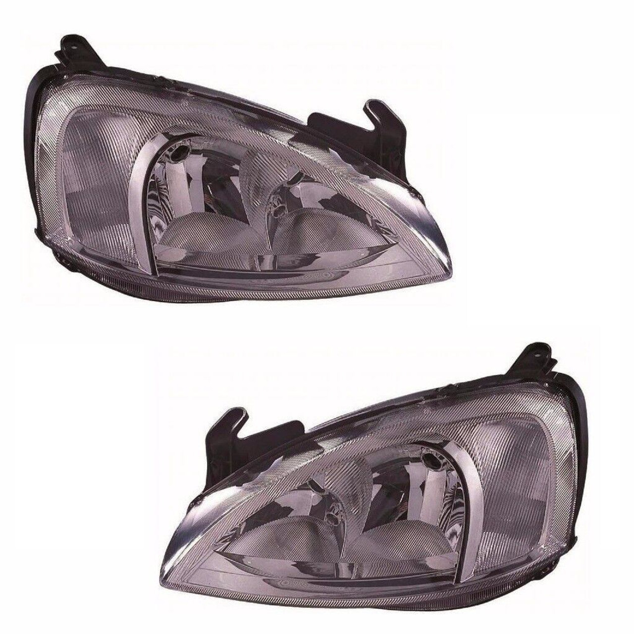 For Vauxhall Corsa C Mk2 Hatchback 10/20000/03 Headlights Lamps Pair OS NS
