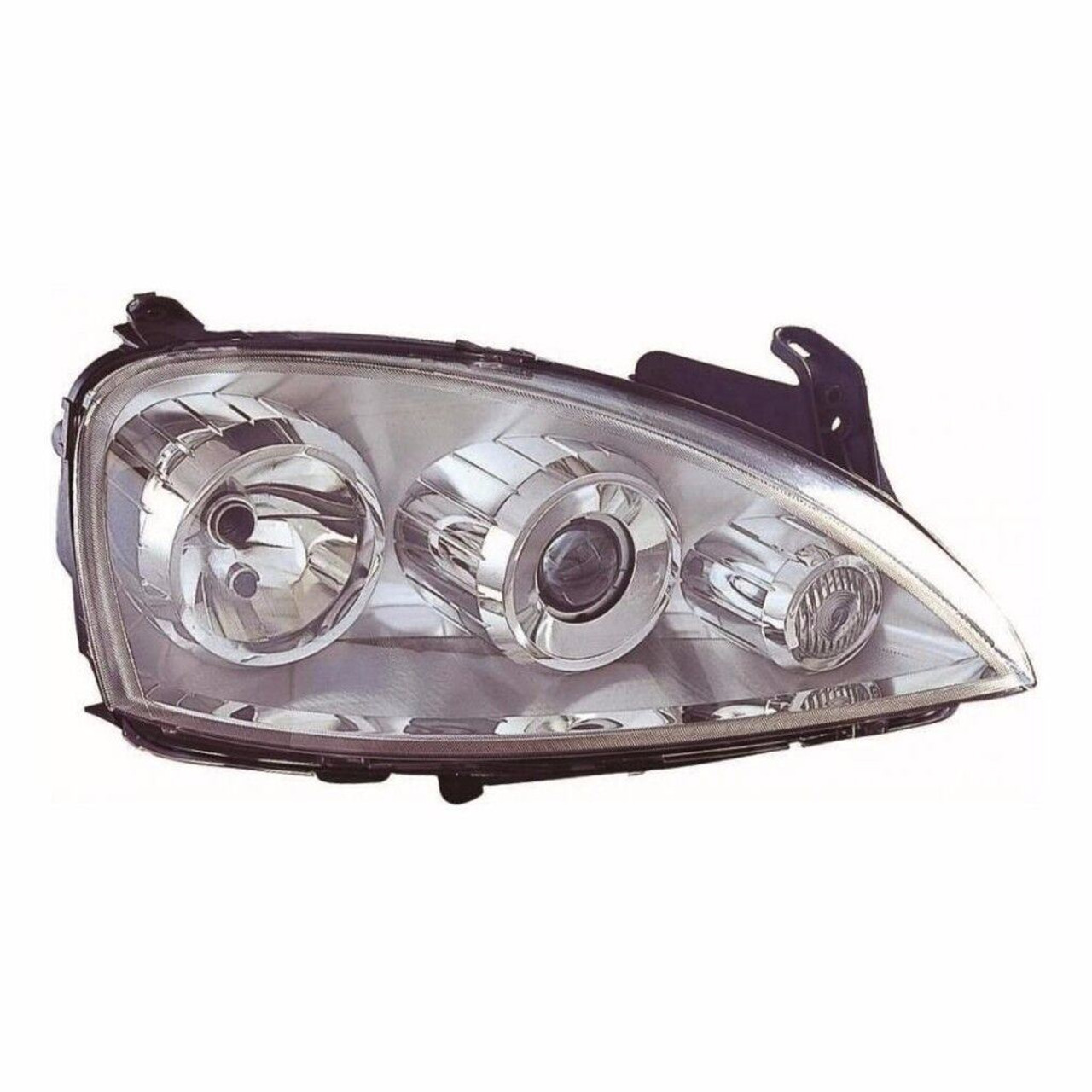 For Vauxhall Corsa Sxi &amp; Sri 9/03-06 H7+H7 Headlight Right Uk Drivers Side