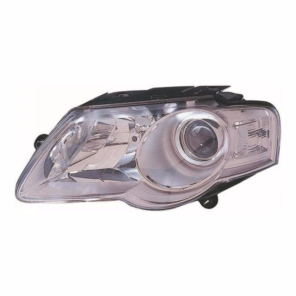 For VW Passat 05-3/11 Headlight Lamp Chrome Inner W/Mtr Left Uk Passenger Side