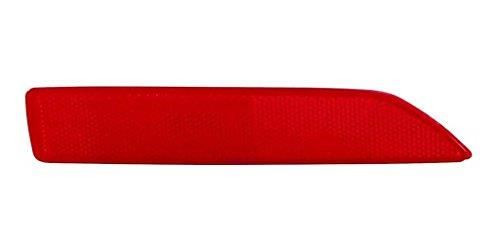 For Honda CR-V Mk3 ATV / SUV 11/2006-2/2010 Red Rear Bumper Reflector Right OS