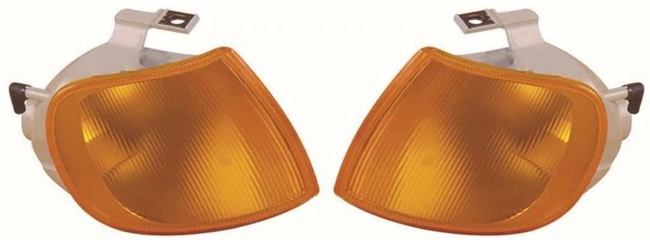 For VW Polo Mk3 Hatchback 1994-1999 Amber Front Indicators 1 Pair O/S &amp; N/S