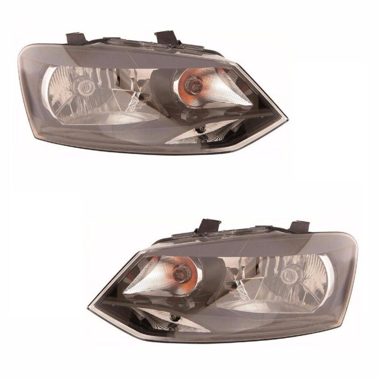 For VW Polo Mk5 Excl Gti 10/2009 Pair Headlights Left &amp; Right