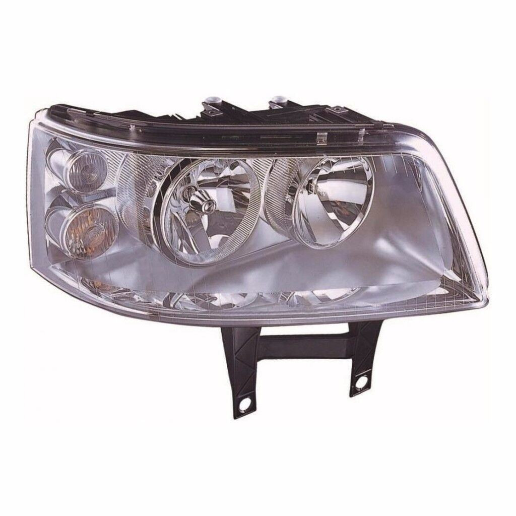For VW Transporter T5 03-4/10 Headlight Lamp Twin W/Mtr Right Uk Drivers Side