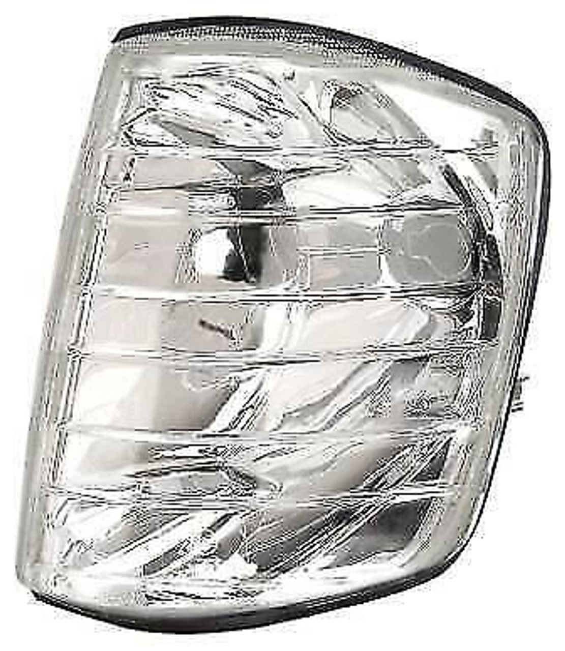 Front Indicators Detector Spare Part Clear Chrome Pair For Mercedes W201 82-93