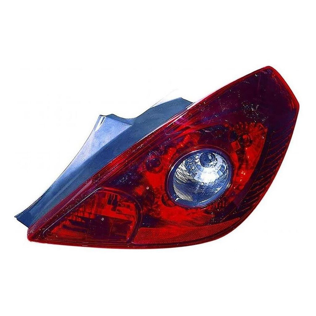 For Vauxhall Corsa D 3 Door 1/2011-4/2015 Rear Tail Light Smoked Indicator OS