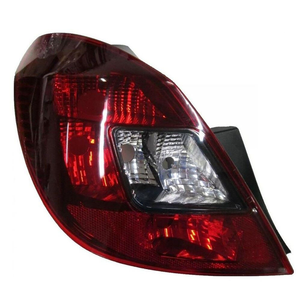 For Vauxhall Corsa D 5 Door 1/2011-4/2015 Rear Tail Light Smoked Indicator NS