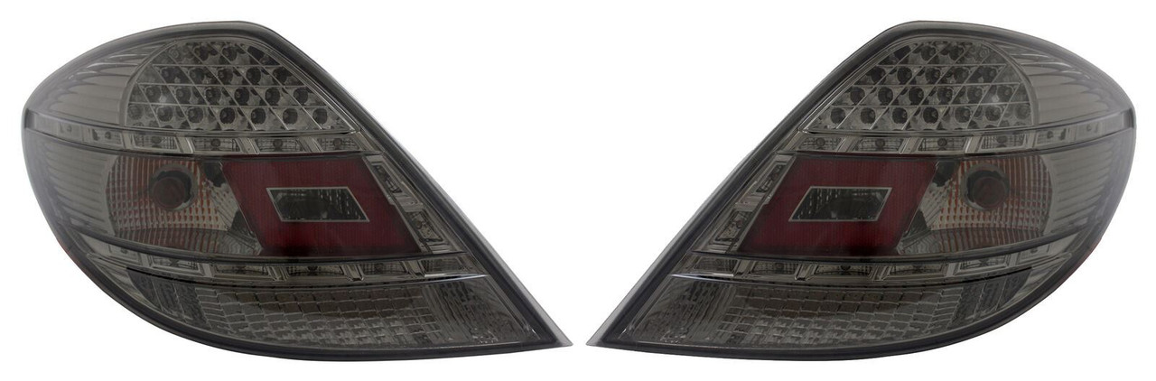 LED Back Rear Tail Lights Lamp Indicator Set Smoke For Mercedes Slk R171 04-11