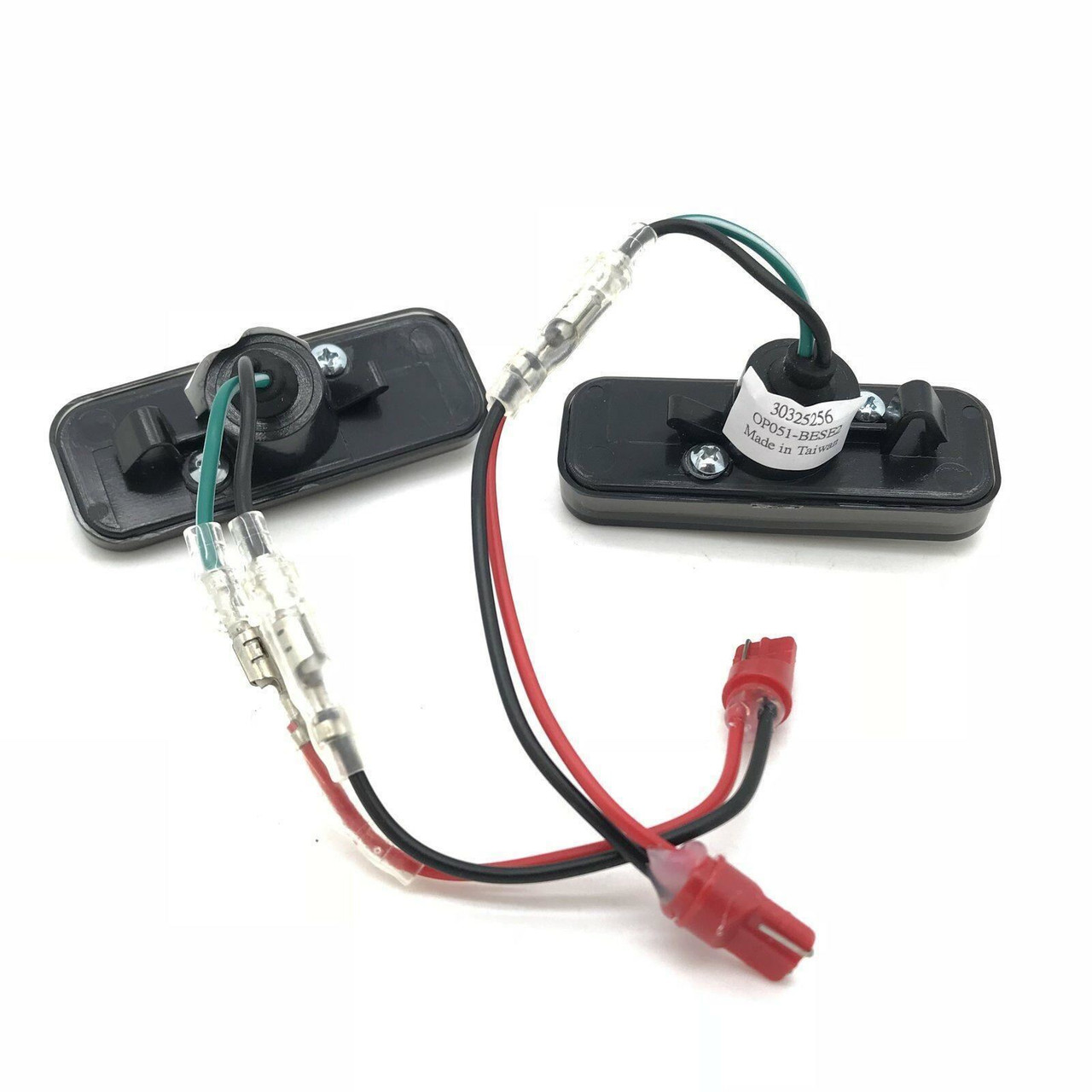LED Pair Side Repeaters Indicator For Vauxhall Omega B Clear Smoke Set