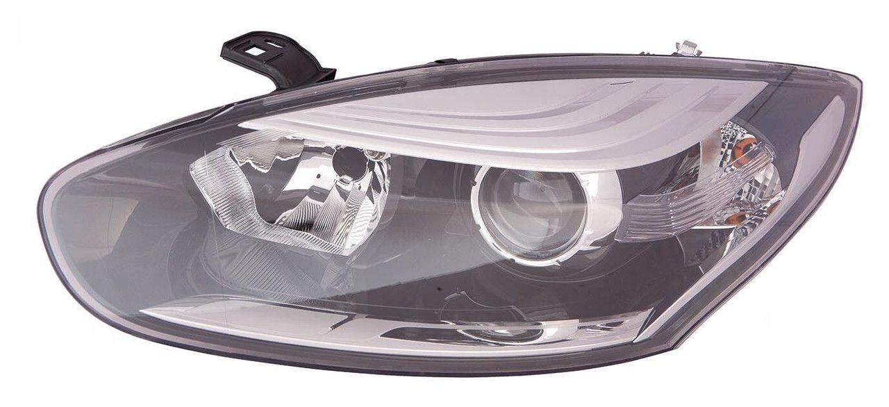 Left NS Side Headlight Headlamp Black Chrome For Renault Megane MK3 01.12-On