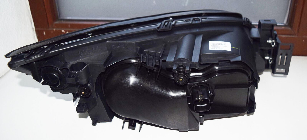 LHD BLACK PROJECTOR HEADLIGHTS LED ANGEL EYE DRL For Ford MONDEO MK3 00-07