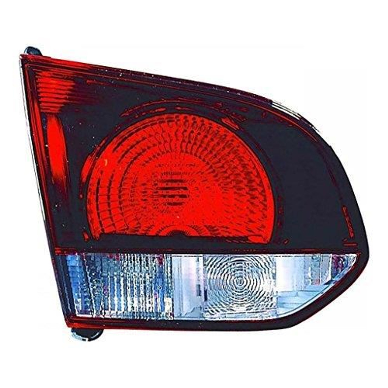 For VW Golf Mk6 Hatchback 1/2009-6/2013 Smoked Rear Inner Boot Tail Light NS