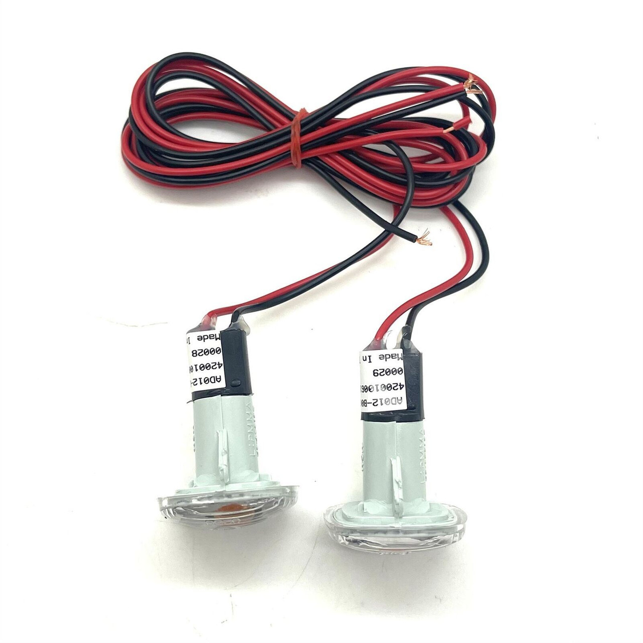 Pair LED Side Repeaters Indicator Replacement Part For Audi A3 8L A4/B5 A8/4D Clear