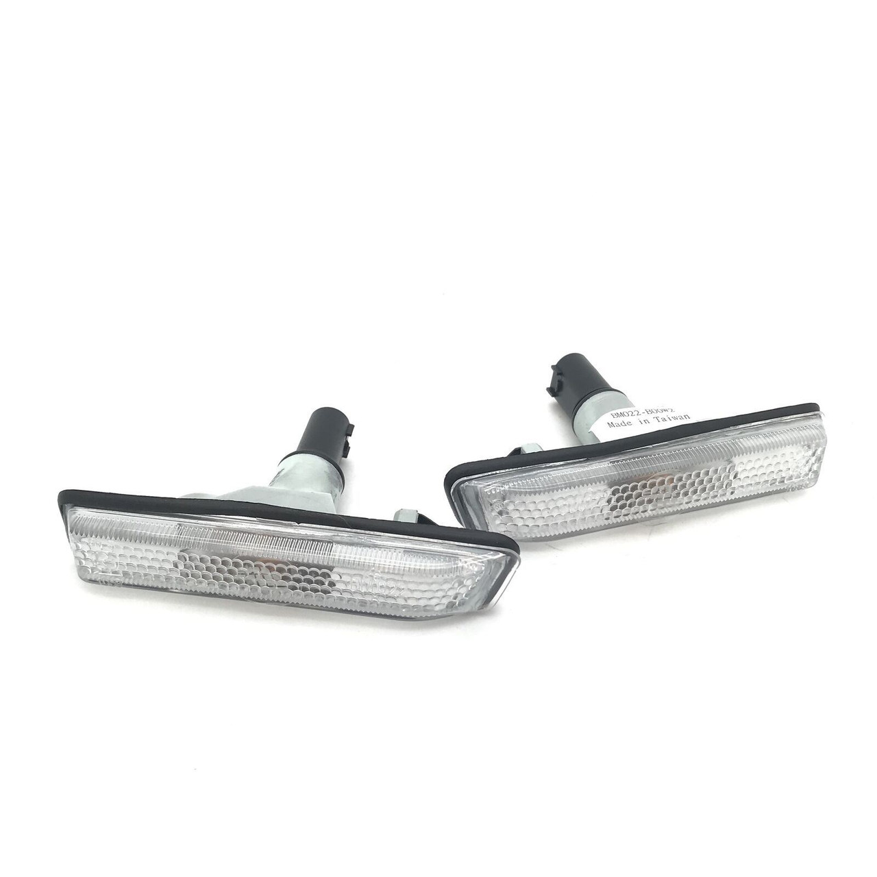 Pair Side Repeaters Indicator Spare Part Replacement For BMW E36 97- Clear