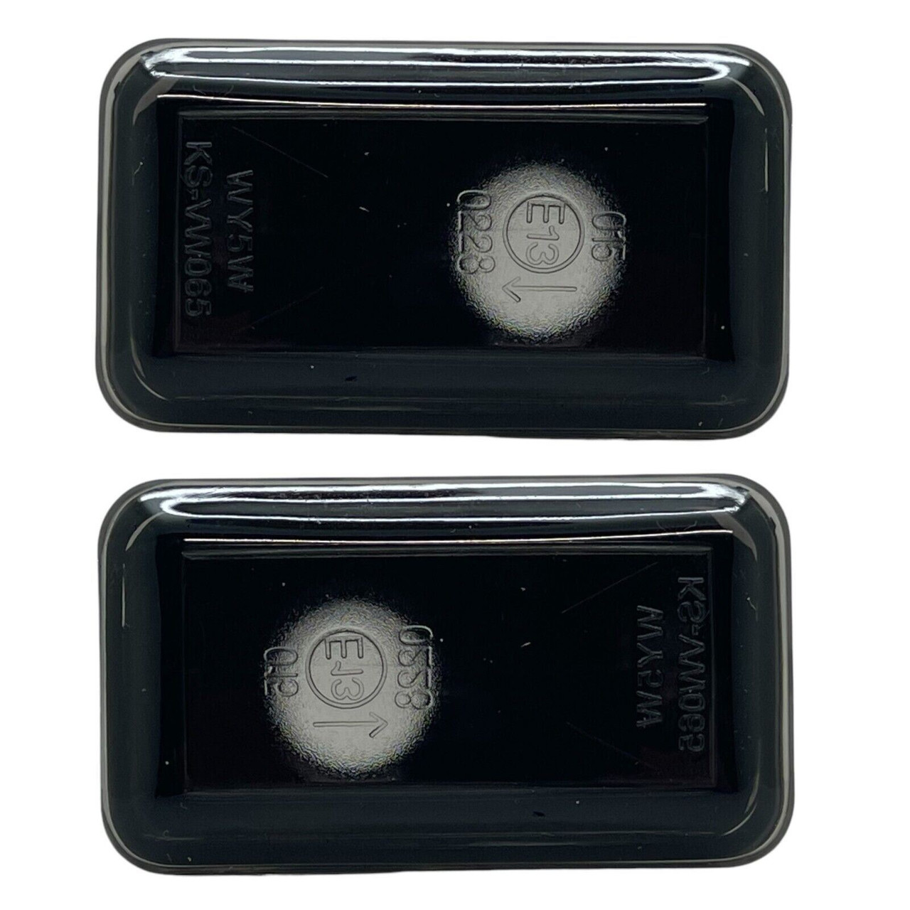 Pair Side Repeaters Indicator Spare Part Replacement For VW Golf Ii Smoke Set