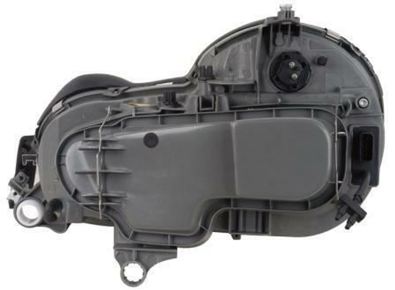 Projector Headlights Lamps LHD Clear Black Pair For Mercedes W210 -08.99