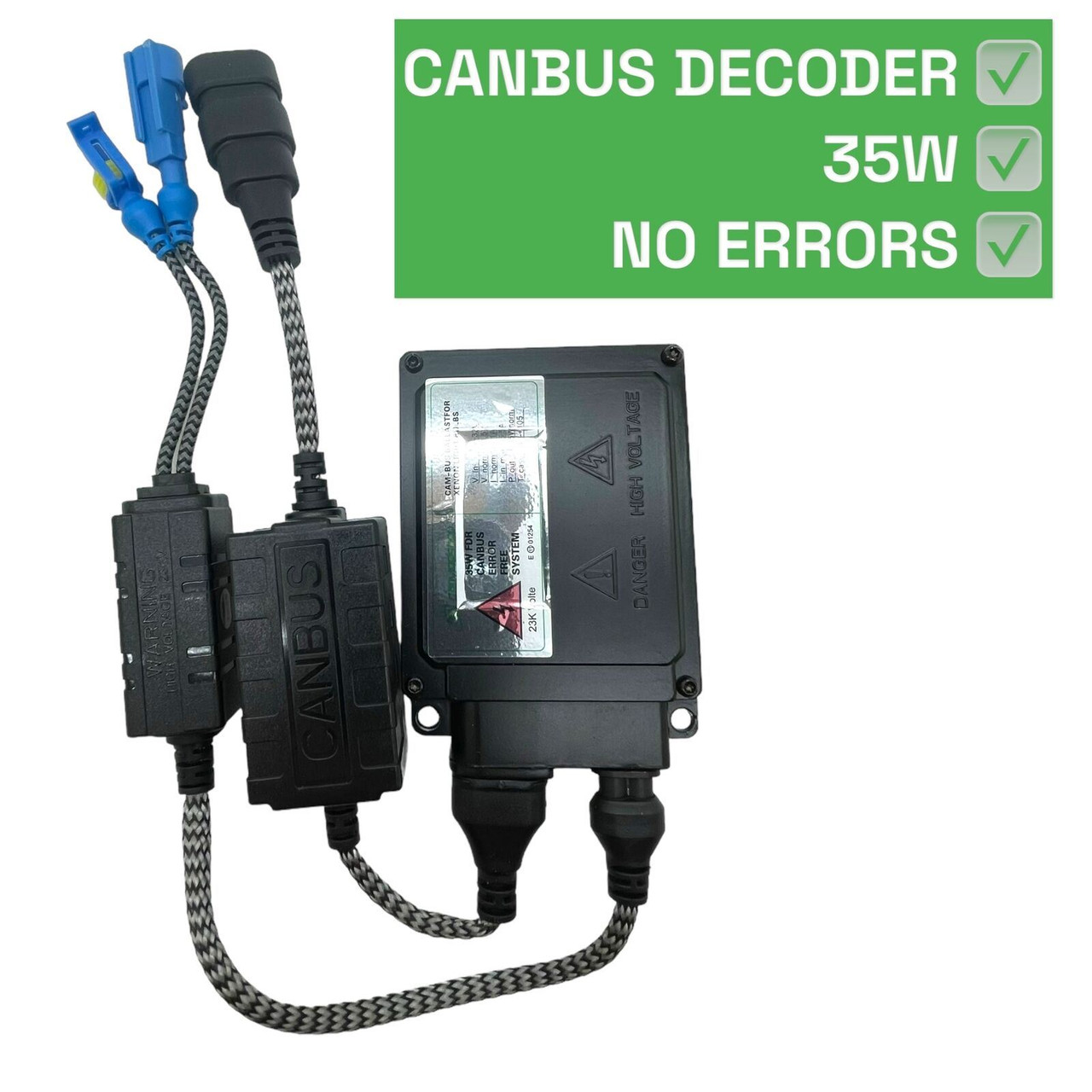 Replacement Xenon Hid Canbus Slim Digital Ballast 35W Uk Lighting Spare Part