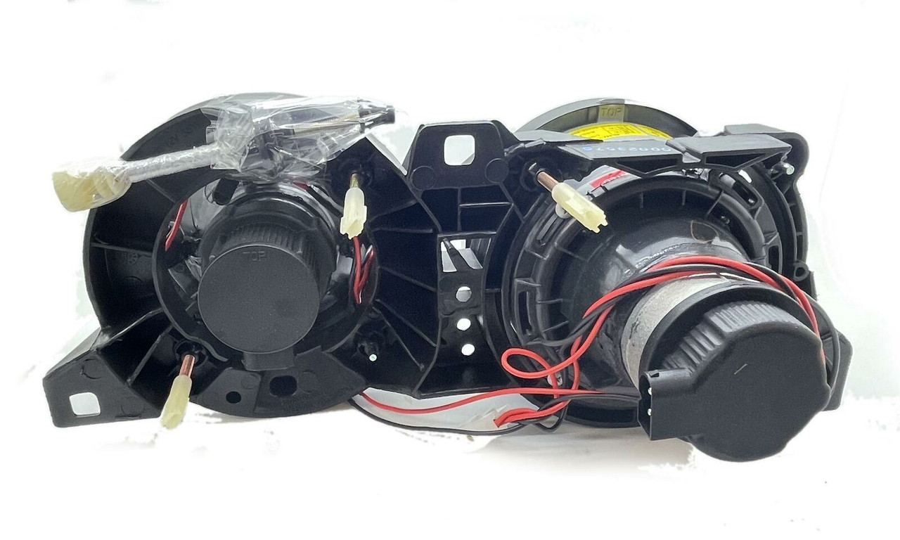 RHD LHD Projector Headlights Pair Clear Black H1 H1 BMW 3 Series E30 82-94