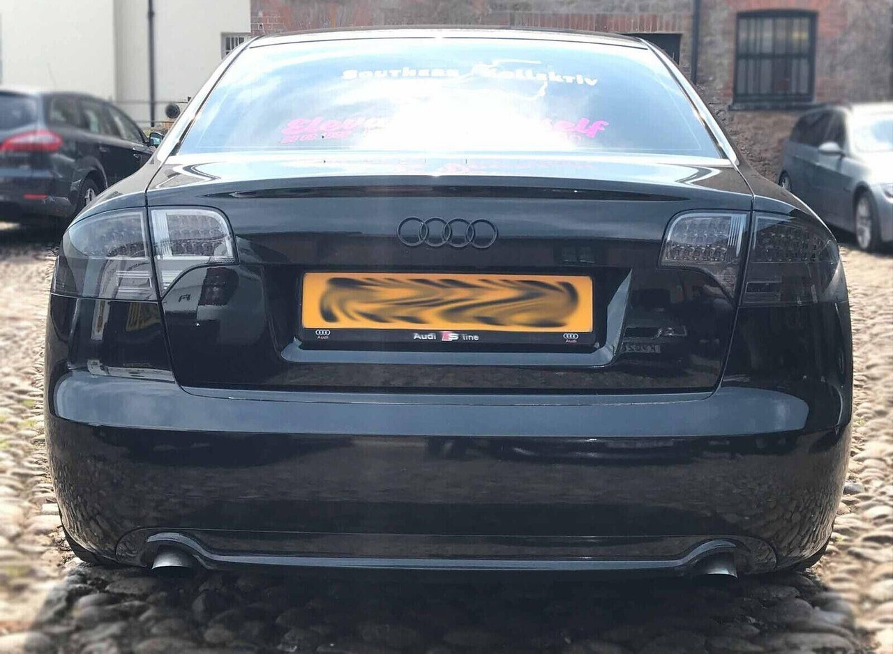 Back Rear Tail Lights Lamp Indicator LED Smoke For Audi A4 B7 Saloon 04-08