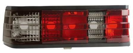 Back Rear Tail Lights Lamp Indicator Red-Black Pair For Mercedes W201 82-93
