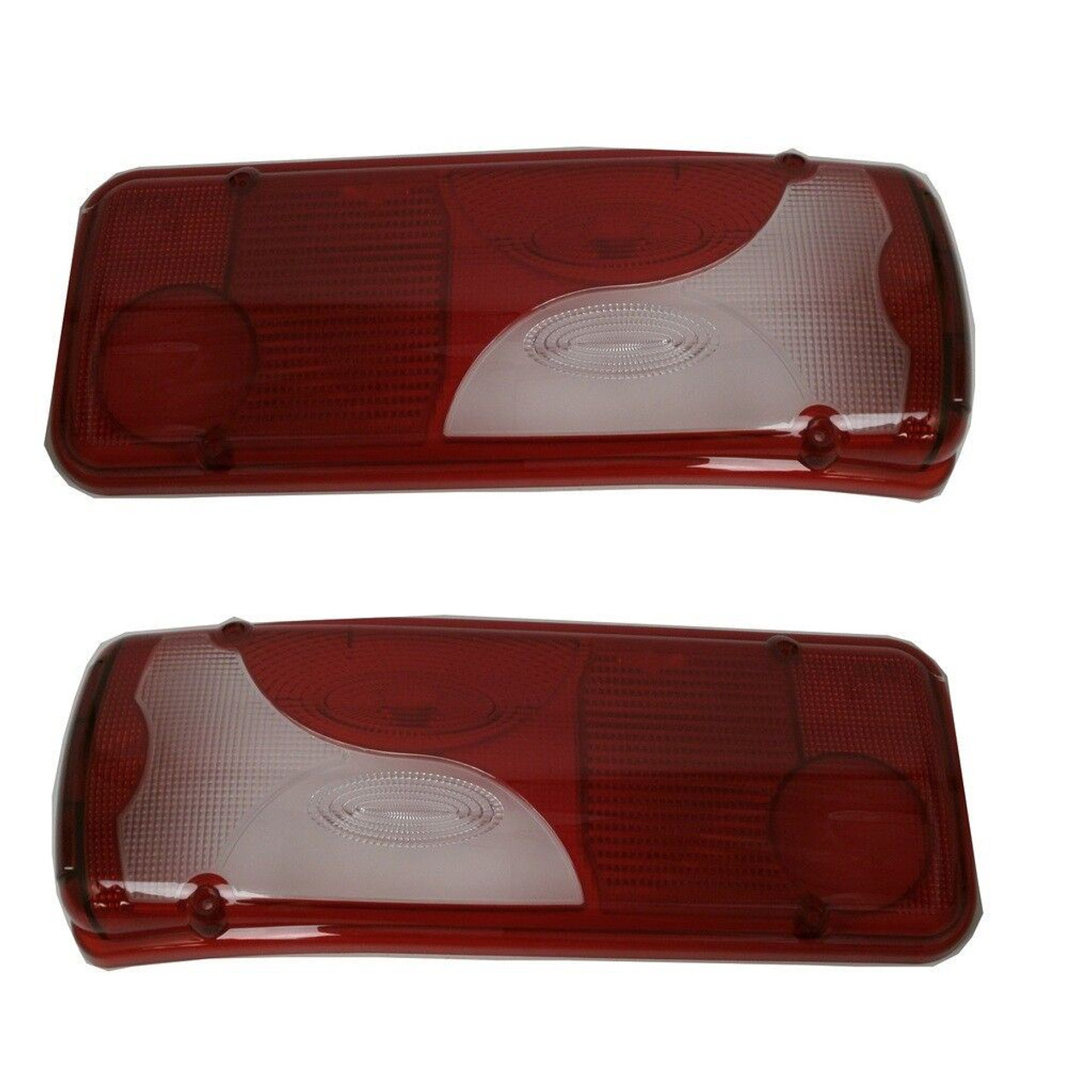 For Mercedes Sprinter Chassis Cab 2006- Rear Lamps Lights Lens Only Pair OS NS