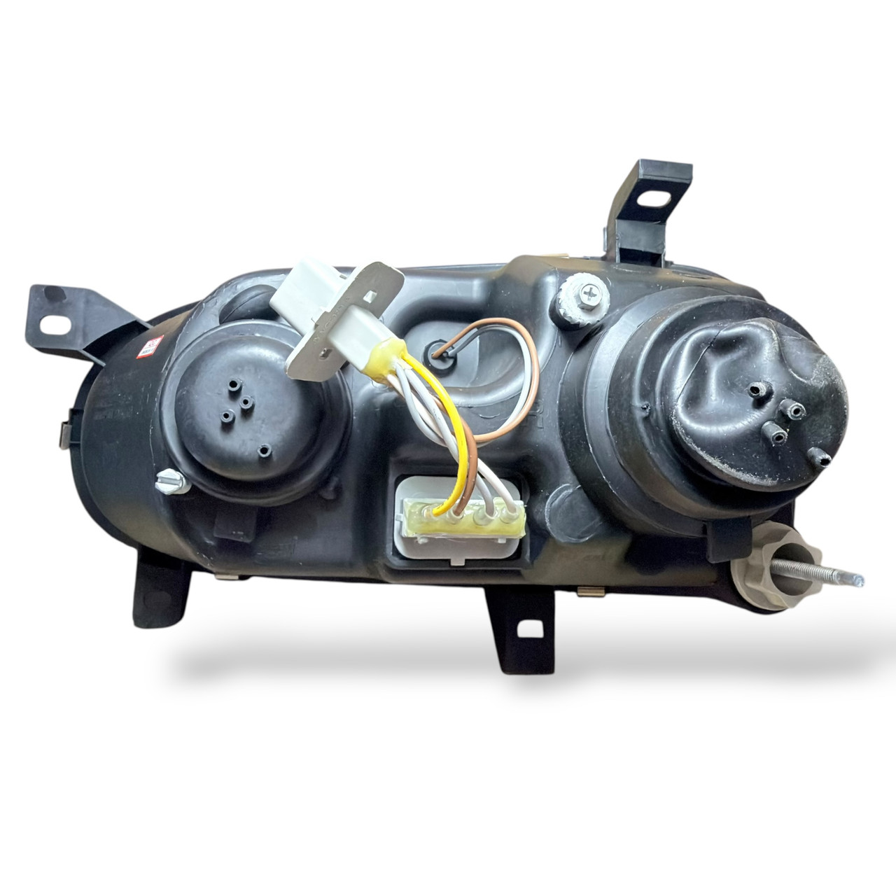 LHD Projector Headlights Pair Angel Eyes Clear Black H1 H1 VW Golf III 91-97