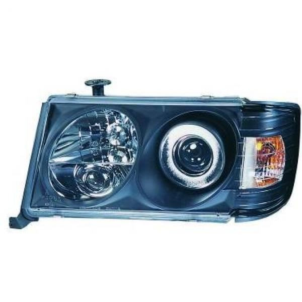 LHD Projector Headlights Headlamp Pair Clear Mercedes-Benz 200-300E W124 85-95