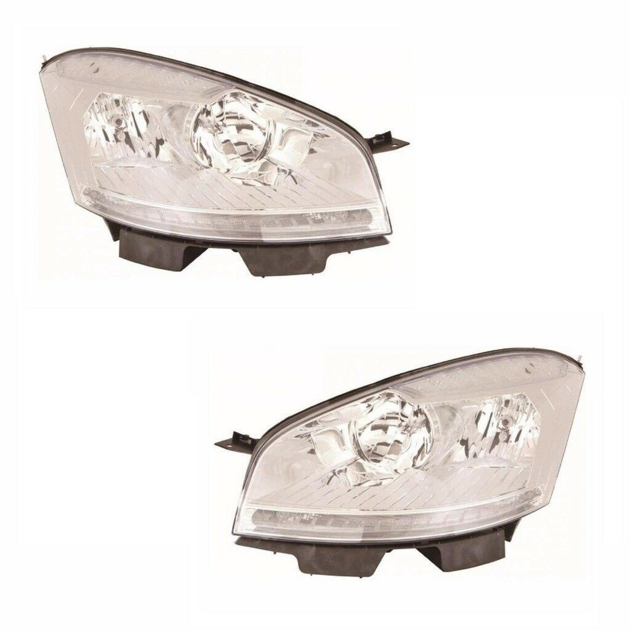 For Citroen C4 Grand Picasso 7/2010 Headlights Headlamps 1 Pair O/S And N/S