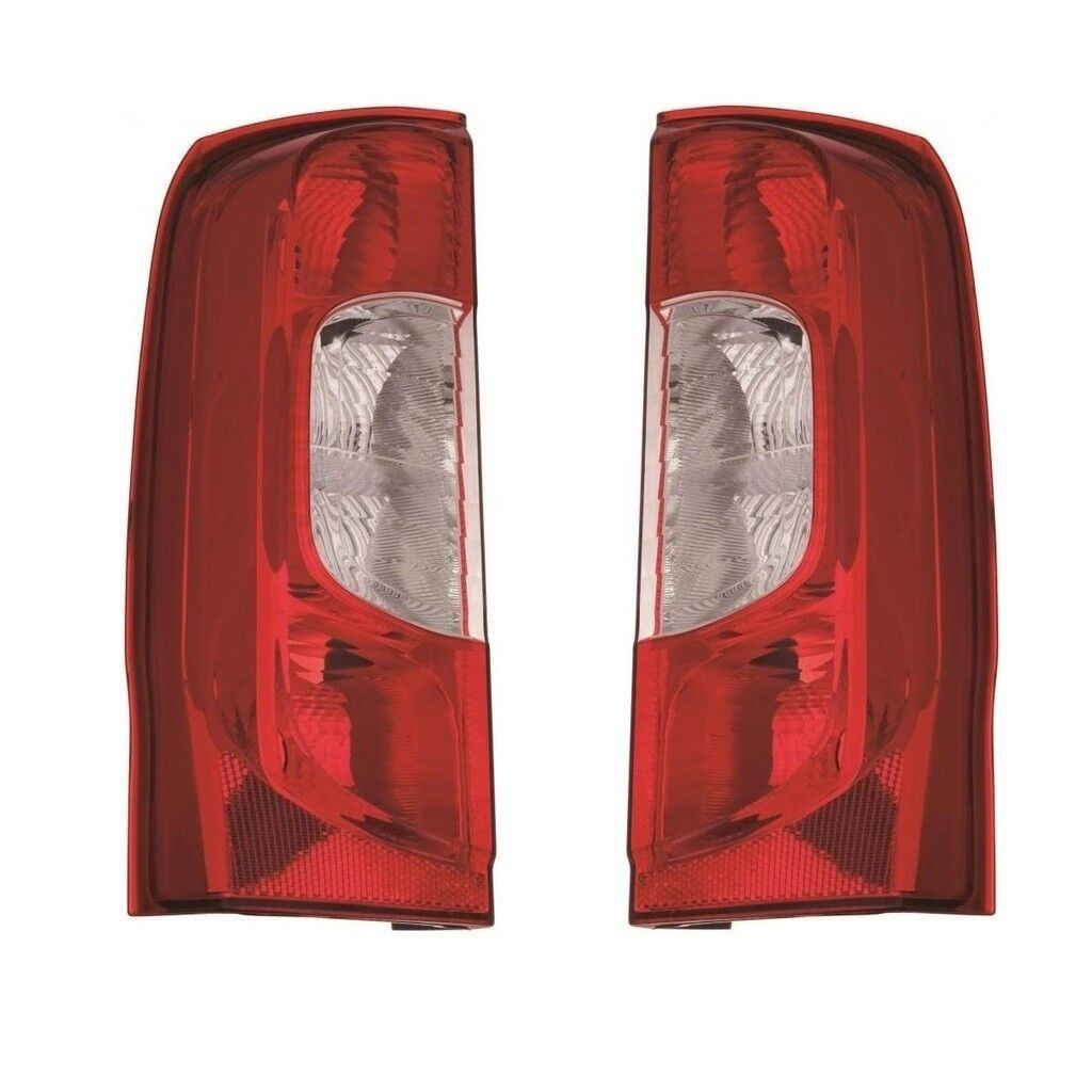 For Citroen Nemo Van 08-On Tailgate Rear Tail Lights Lamps Pair Right Left