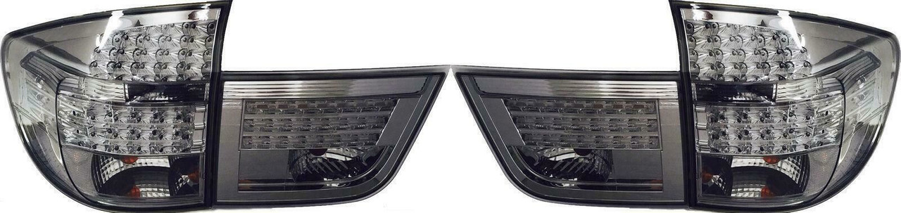 Back Rear Tail Lights Lamps Indicators Set LED Smoked For BMW E70 X5 07-12