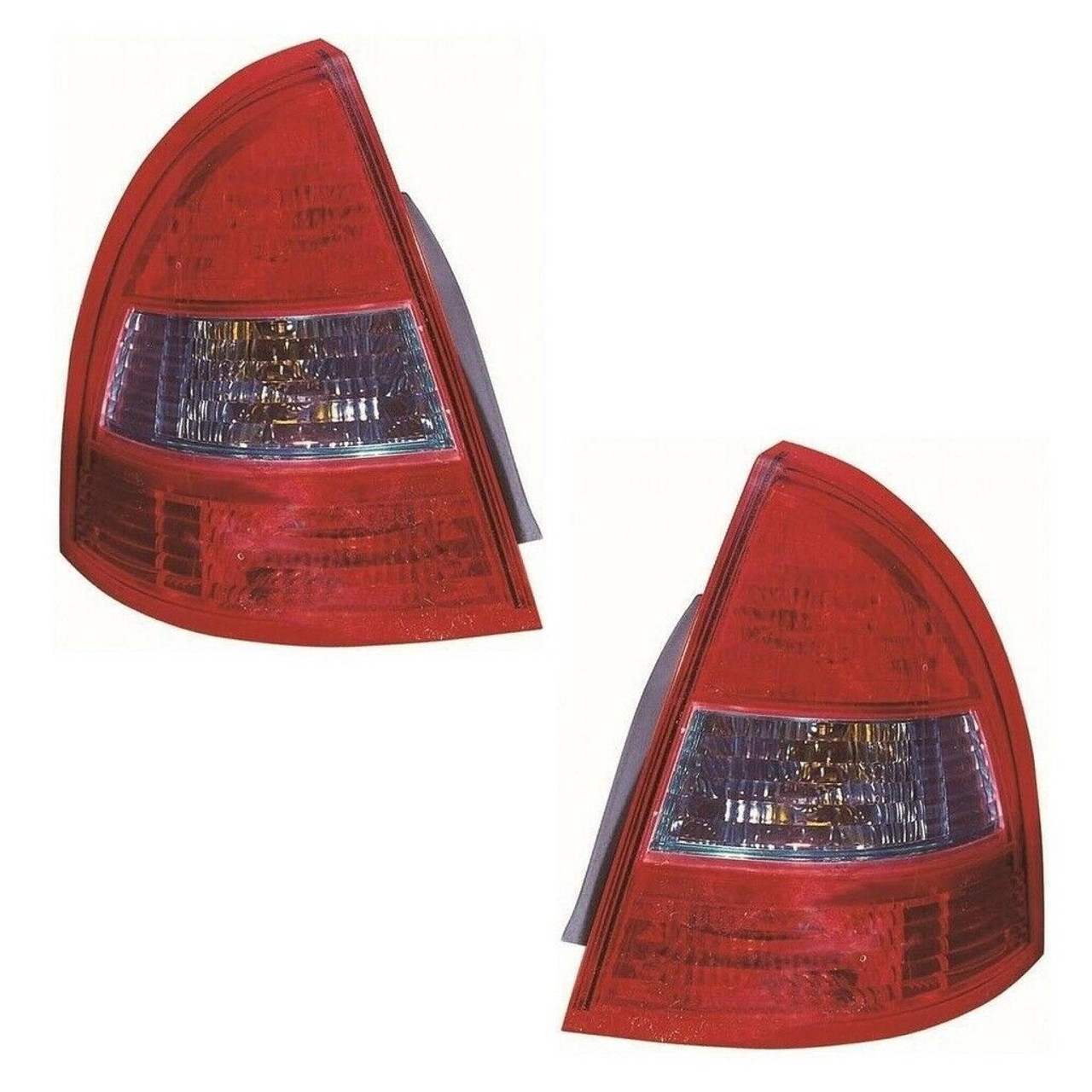 For Citroen C5 Mk1 Hatchback 9/2004-8/2008 Outer Rear Lights Lamps Pair OS NS