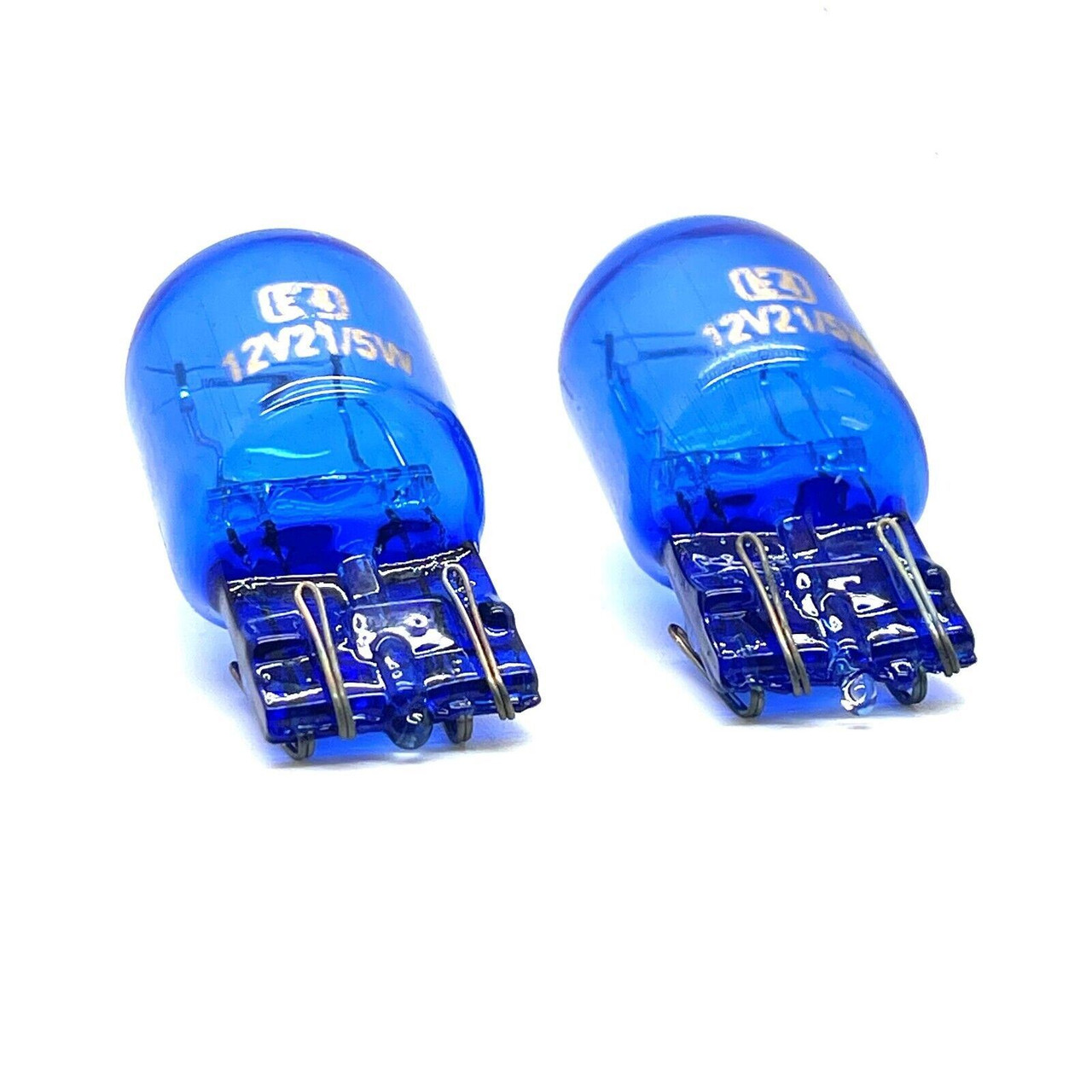 21W/5W Xenon White DRL Light Bulbs Daytime Running Lamp 580 7443 7440 7000K