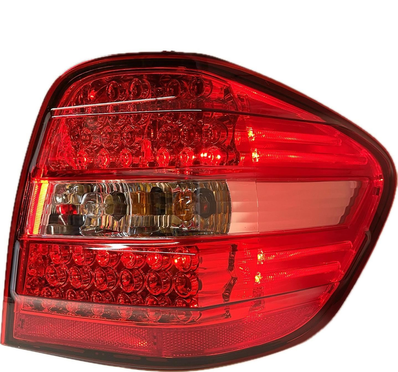 Back Rear Tail Lights Lamps Red-Clear LED Pair For Mercedes W164 2006-11