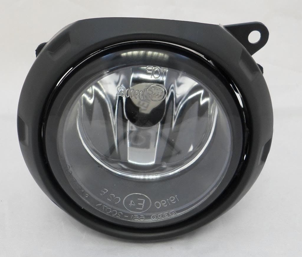 Front OS Fog Lights Backing Surround H11 For Mitsubishi L200 Mk4 Pickup 3.06-10