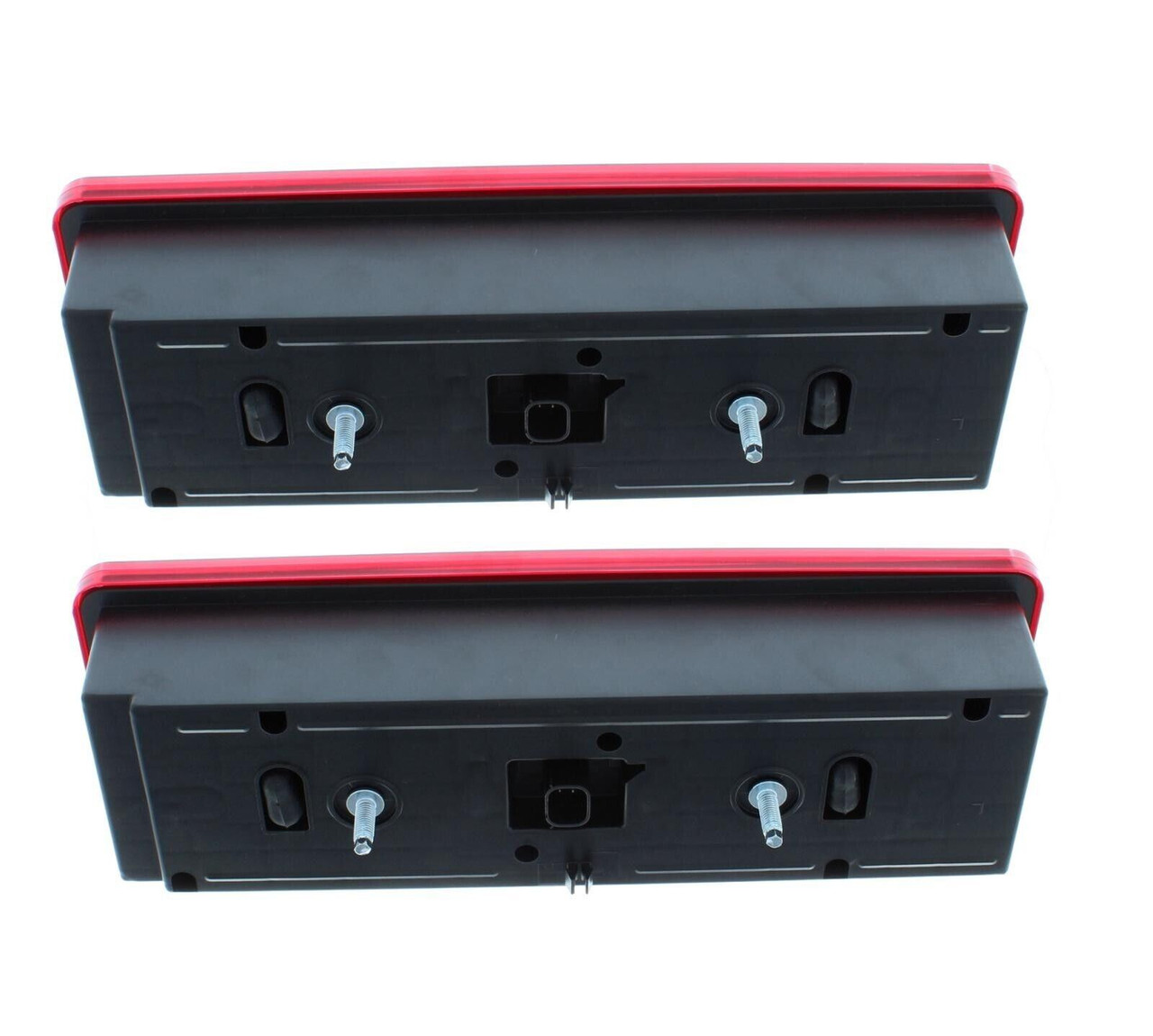 Pair Rear Tail Lights Clear Indicator For Ford Transit Chassis Cab 03.14-On