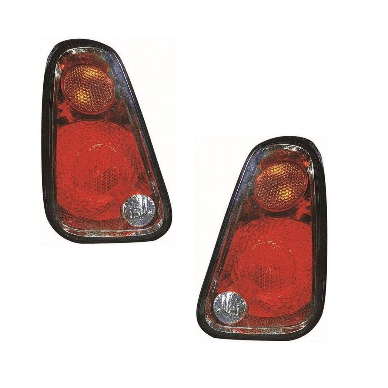 For BMW Mini R50 Hatchback 2004-2006 Rear Lamps Amber Indicator Pair OS NS