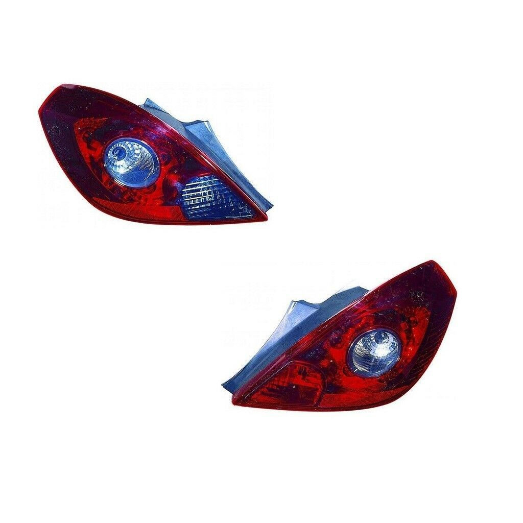 For Vauxhall Corsa D 3 Door 1/2011-4/2015 Rear Lights Smoked Indicator Pair