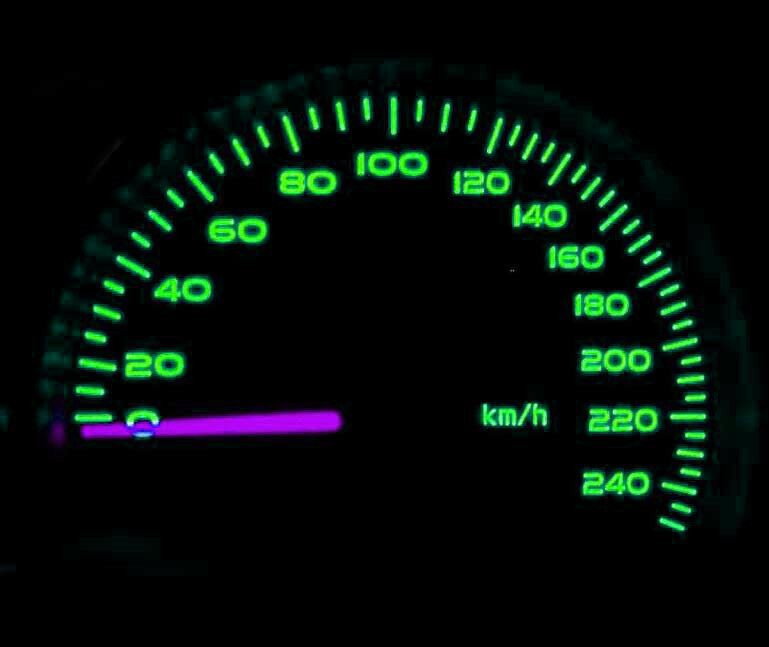 Green LED Dash Speedo Lighting Replacement Part For Nissan Skyline R32 &amp; R33