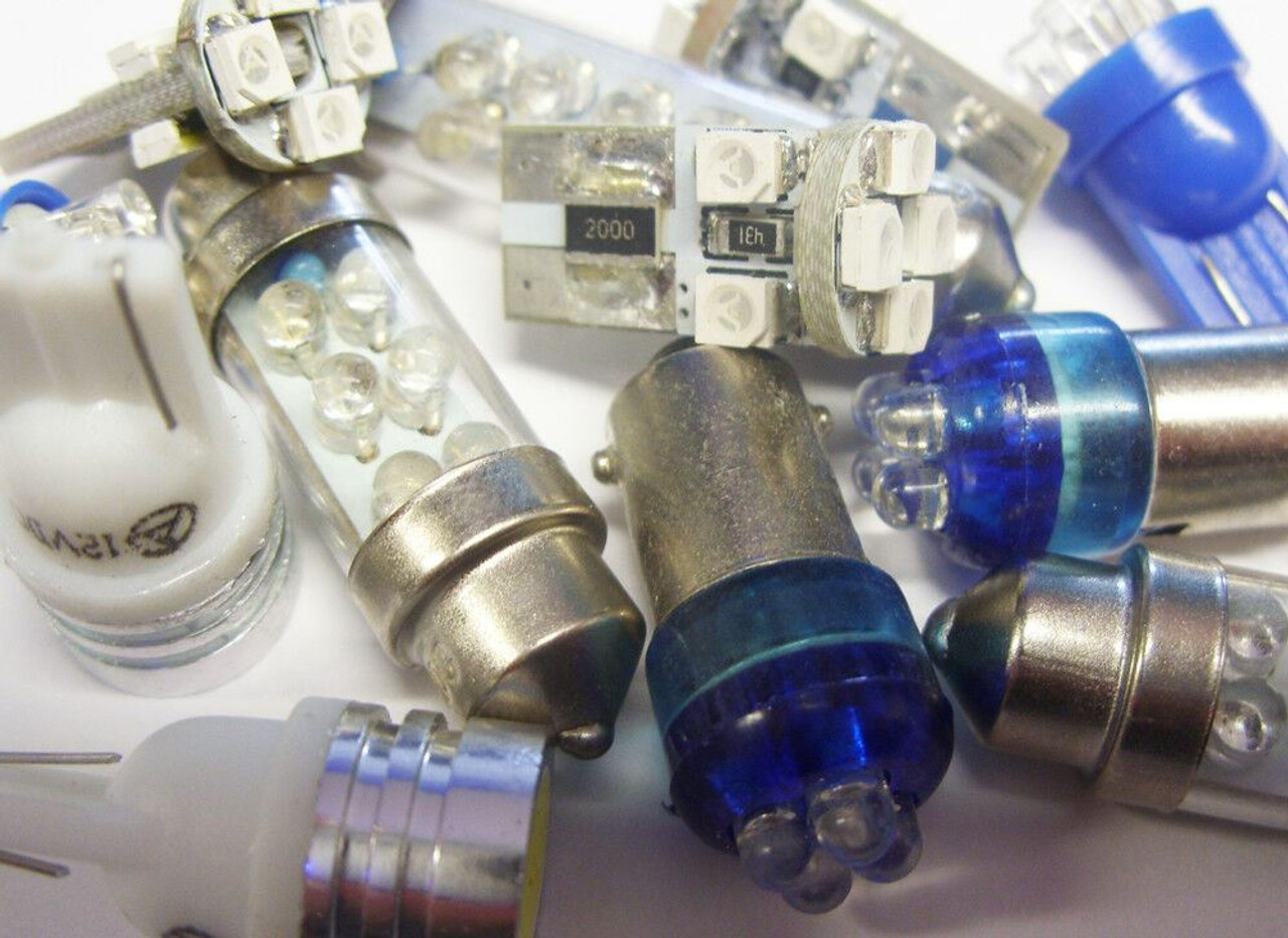 Blue Interior LED Bulb Kit Set For Vauxhall Opel Zafira A 99-05 Gsi Sri