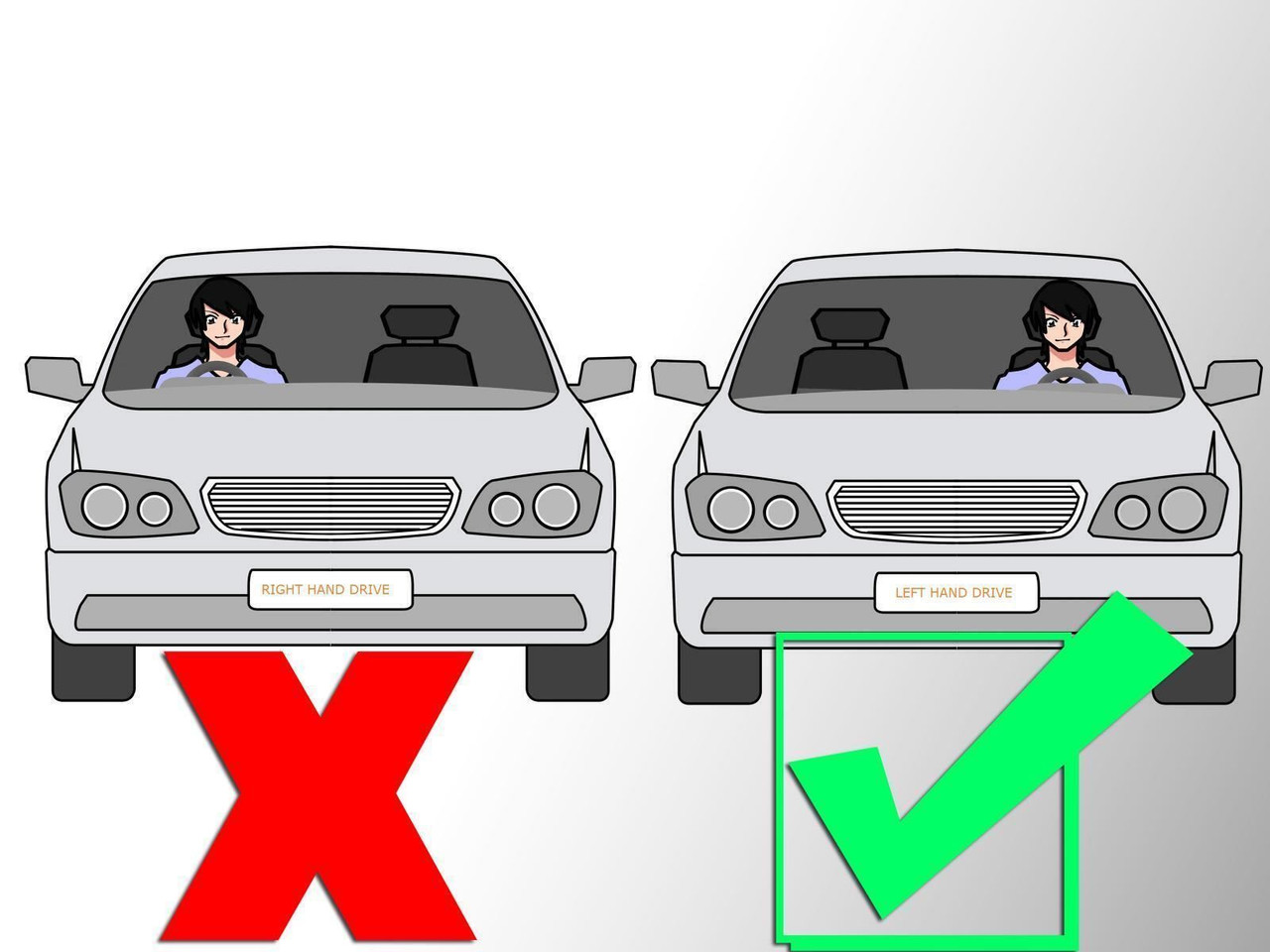 LHD Projector Headlights Pair LED Dragon Clear Black For Skoda Octavia 08