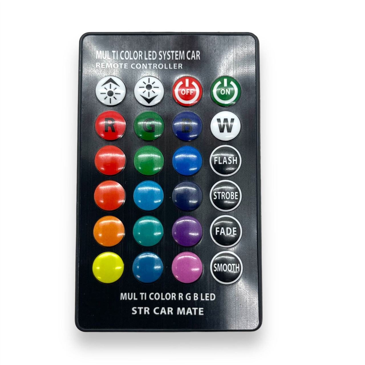 501 W5W T10 194 RGB Colourchange LED Interior Bulbs Remote Control