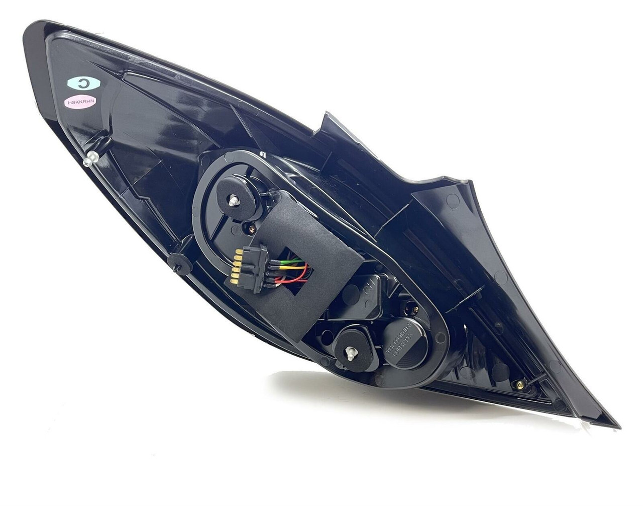 Back Rear Tail Lights Pair Set Clear Smoke Black Vauxhall Corsa D 3 Dr 06-14