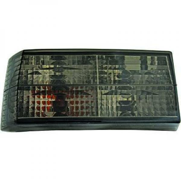 Back Rear Tail Lights Pair Set Crystal Black VW Golf I 17 155 74-93