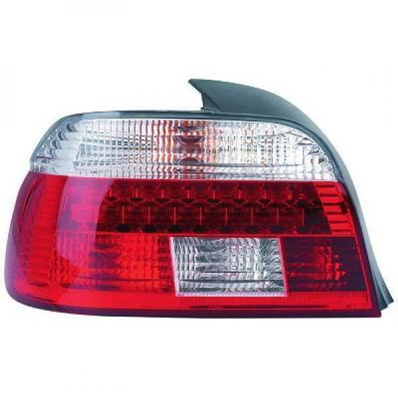 Back Rear Tail Lights Pair Set LED Brilliant Red White BMW E39 95-00