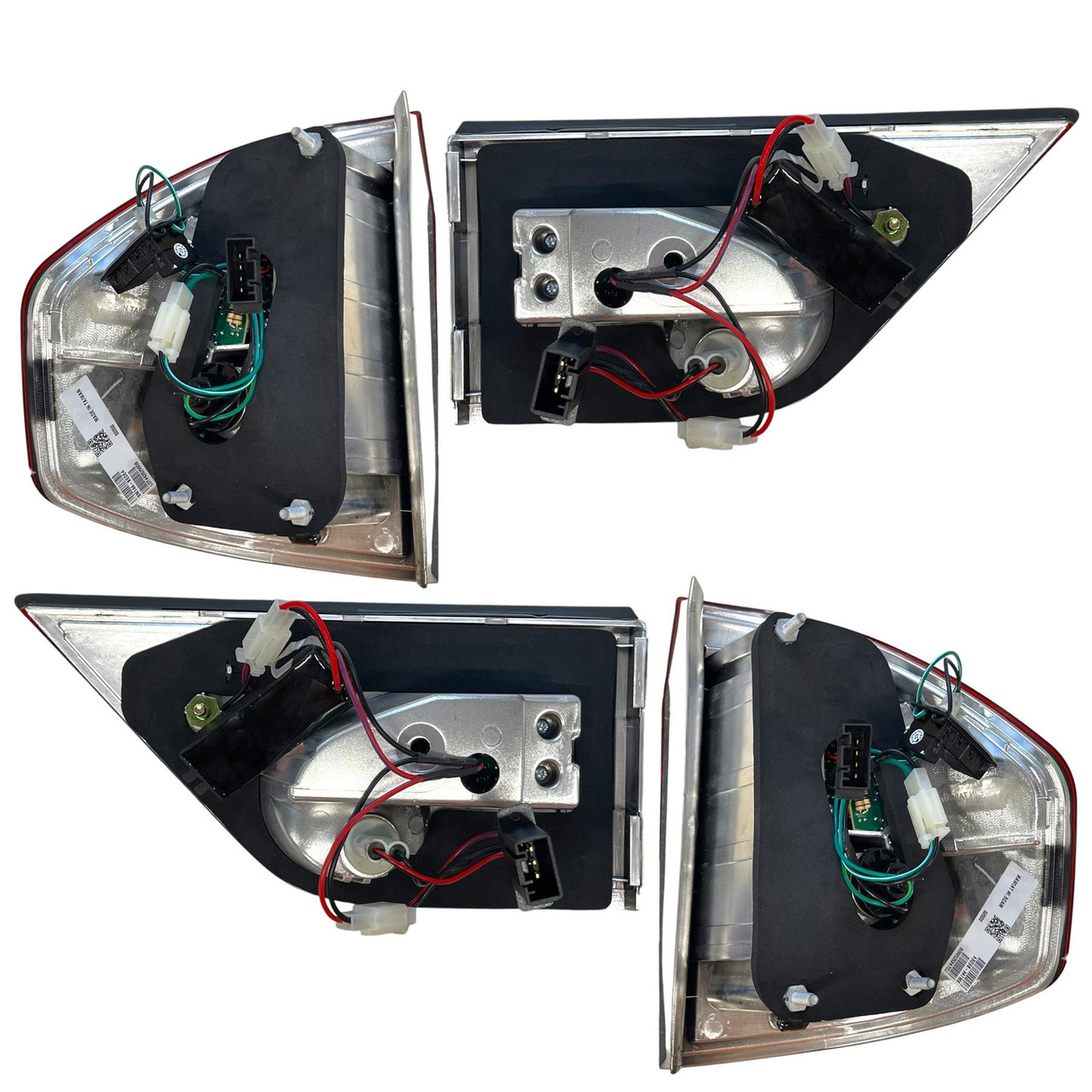 Back Rear Tail Lights Pair Set LED Clear Red Smoke for BMW X3 E83 2004-06