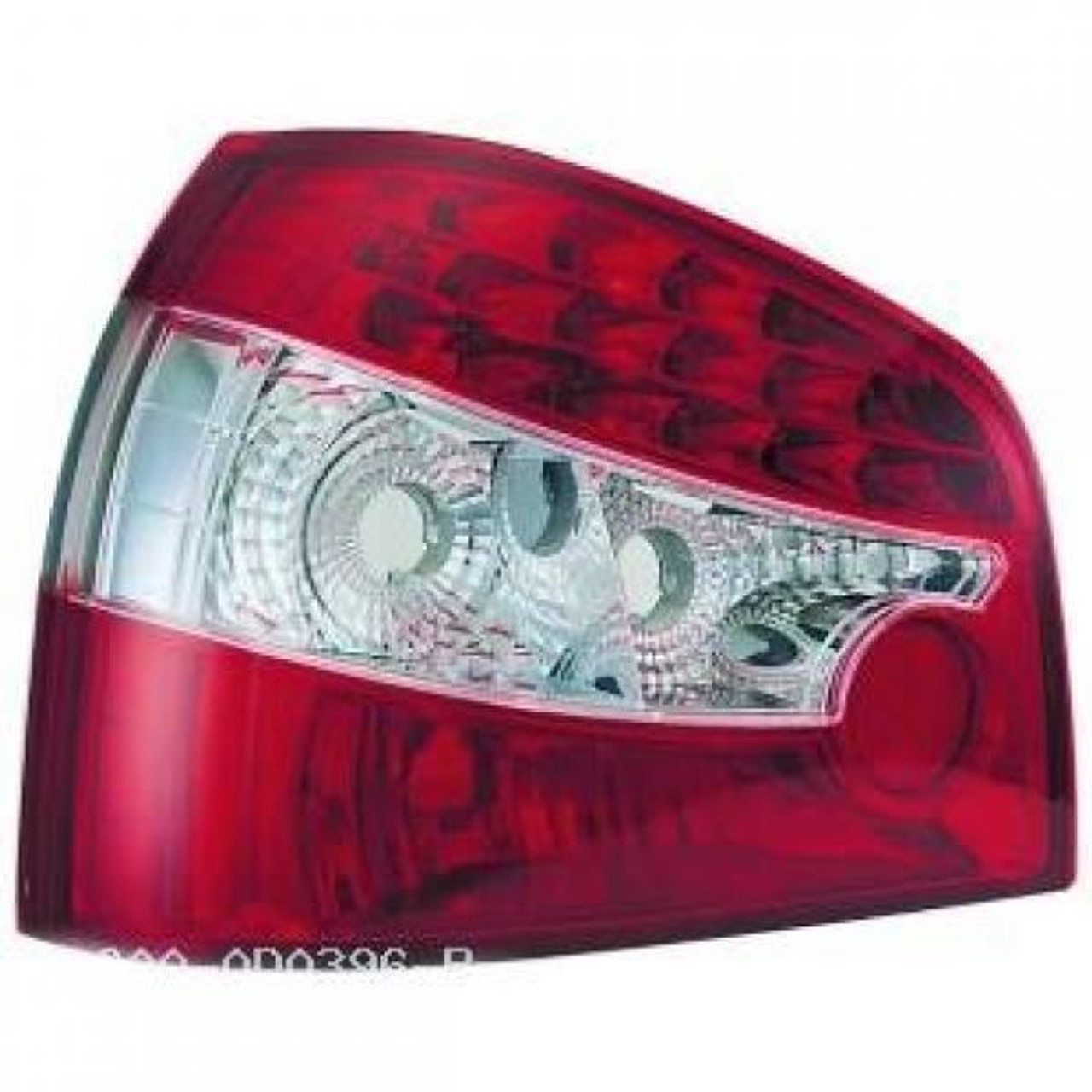 Back Rear Tail Lights Pair Set LED Clear Red White Audi A3 96-03