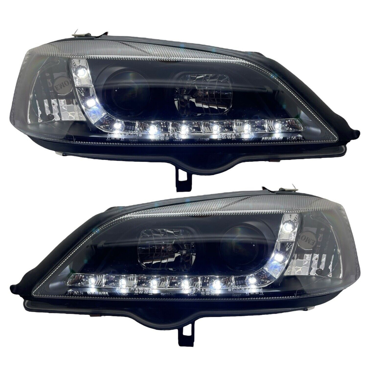 For Vauxhall Astra Mk4 G DRL LED Projector Headlights Lighting Lamp Uk