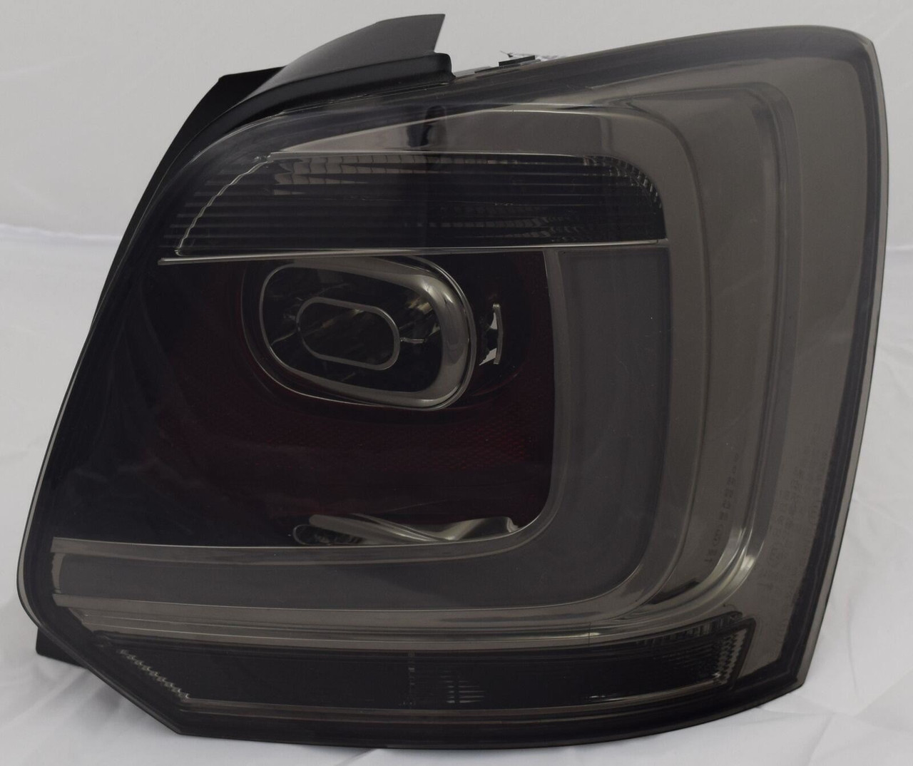 Fits VW Polo 6R 09+ LED smoked Lightstripes - LHD Back Rear Tail Lights Lamps