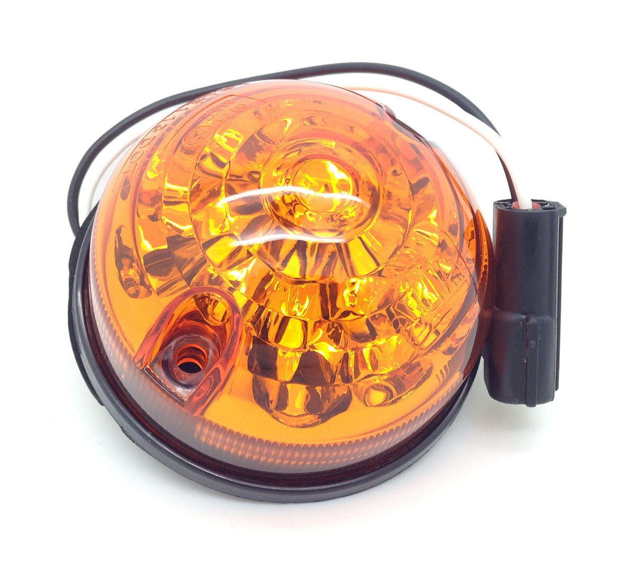For Land Rover Defender Series 88 90 109 LED Amber Front Indicator Lamp Light