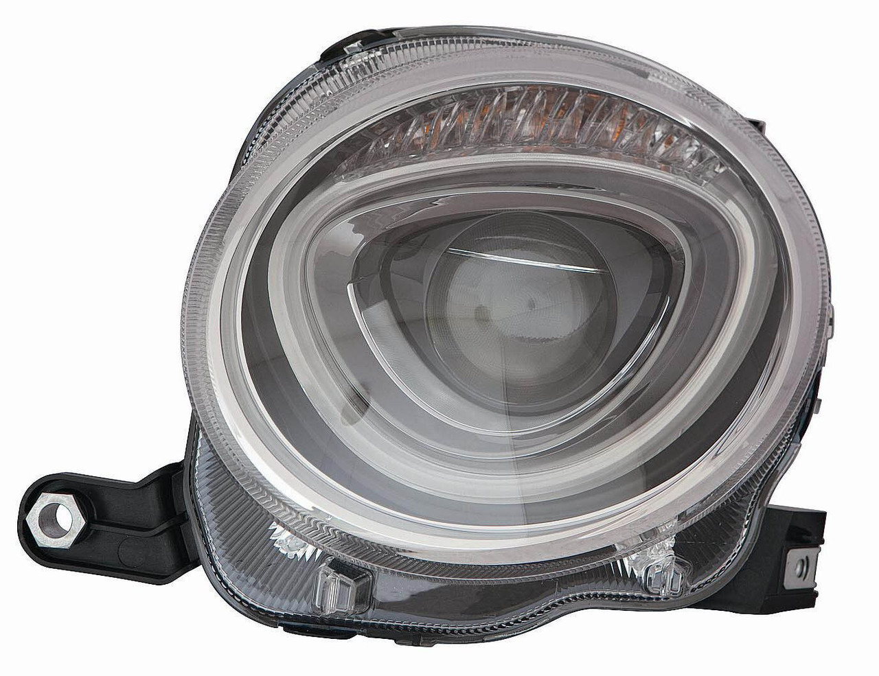 CarModShop HL5059 Front Left Headlight Dipped Beam Black Inner Motor H7